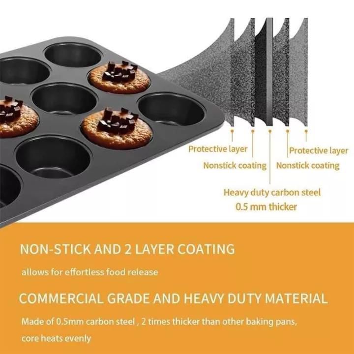 Set of 2 Multi-purpose Baking Tray - Merch And Co