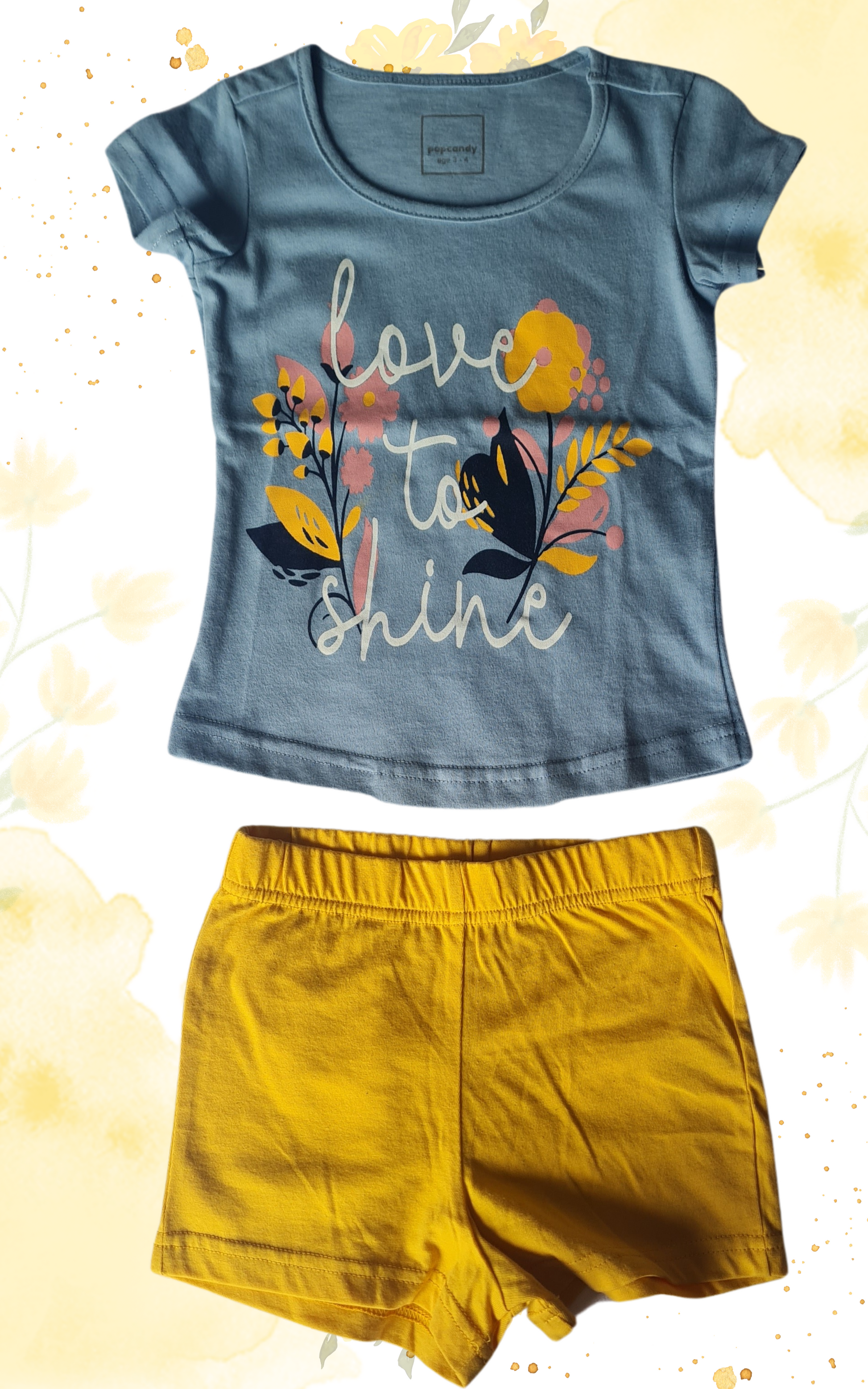 Girls Summer Quality 2 Piece Set - Merch And Co 