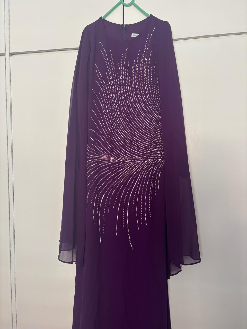 Purple Abaya