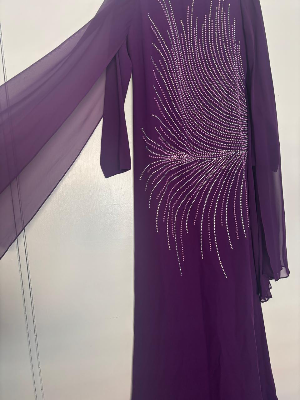 Purple Abaya
