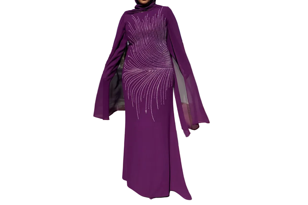 Purple Abaya