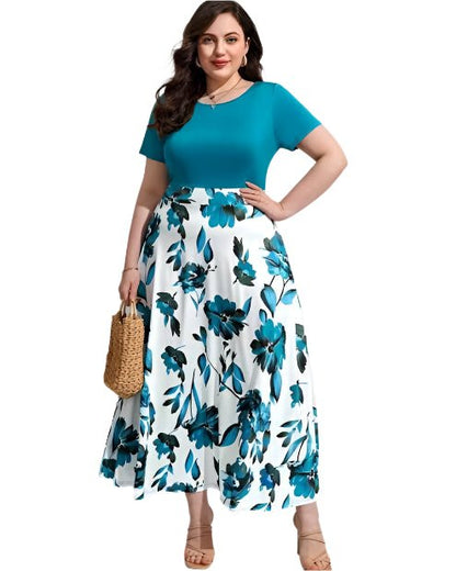 Elegant Floral Maxi Dress – Effortless Chic for Any Occasion